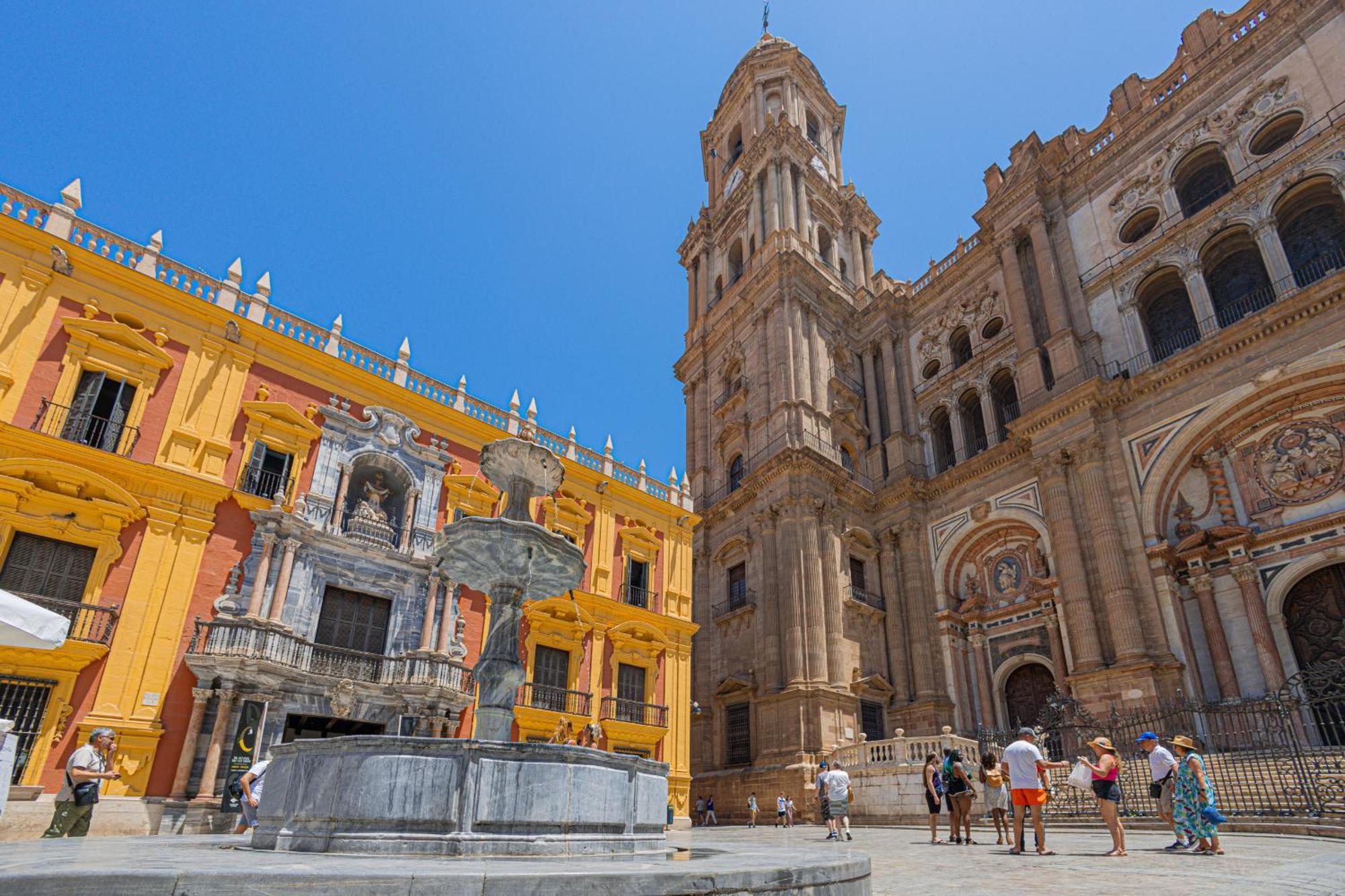 C30 Deluxe Studio With Terrace Into Cathedral Square Apartment Malaga Ngoại thất bức ảnh