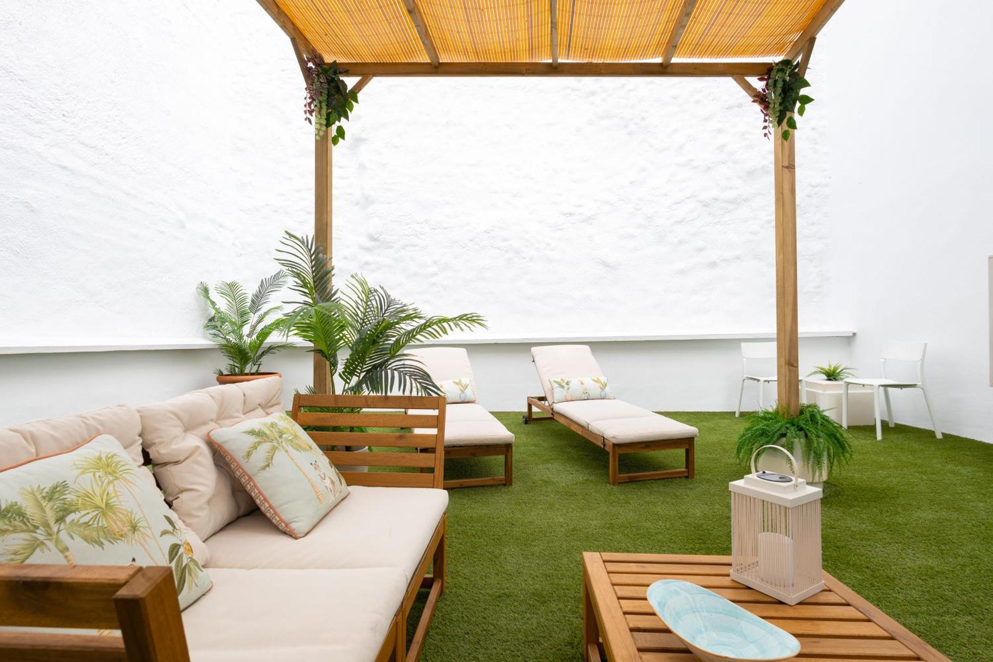 C30 Deluxe Studio With Terrace Into Cathedral Square Apartment Malaga Ngoại thất bức ảnh